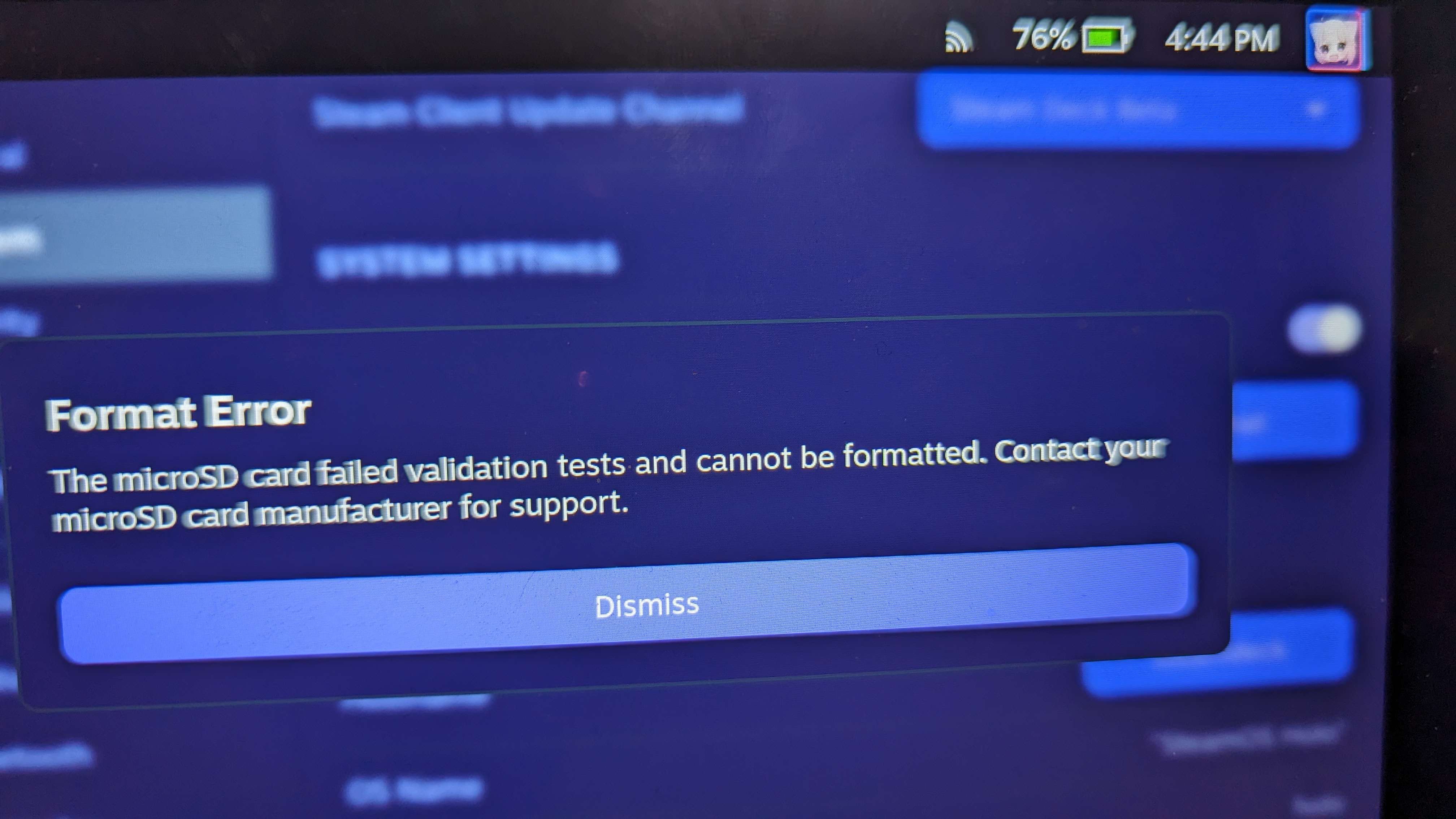 Cover Image Corrupt MicroSD Card? Your Steam Deck (Or Amazon) May Be to Blame