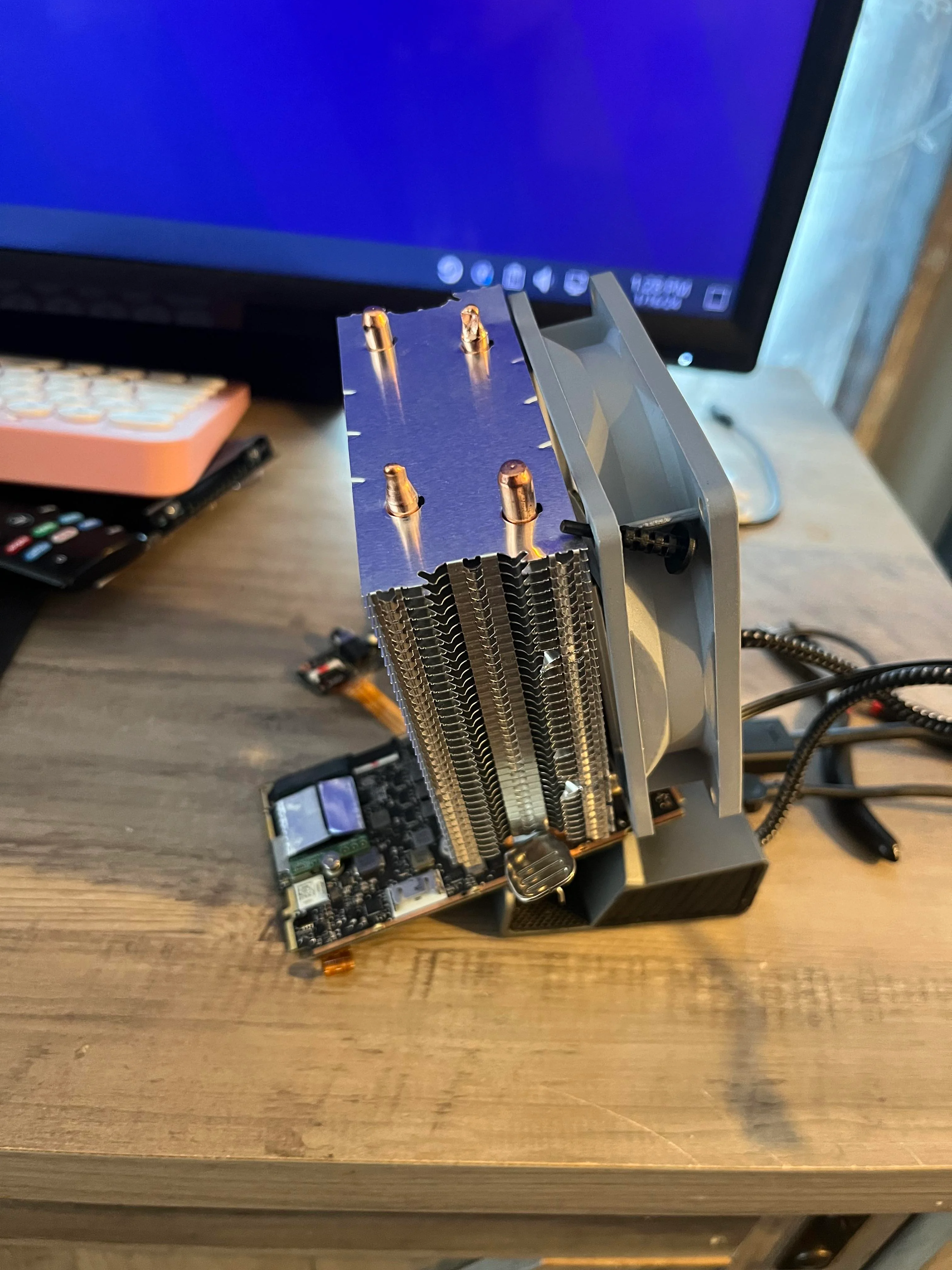 CPU cooler for Steam Deck mobo
