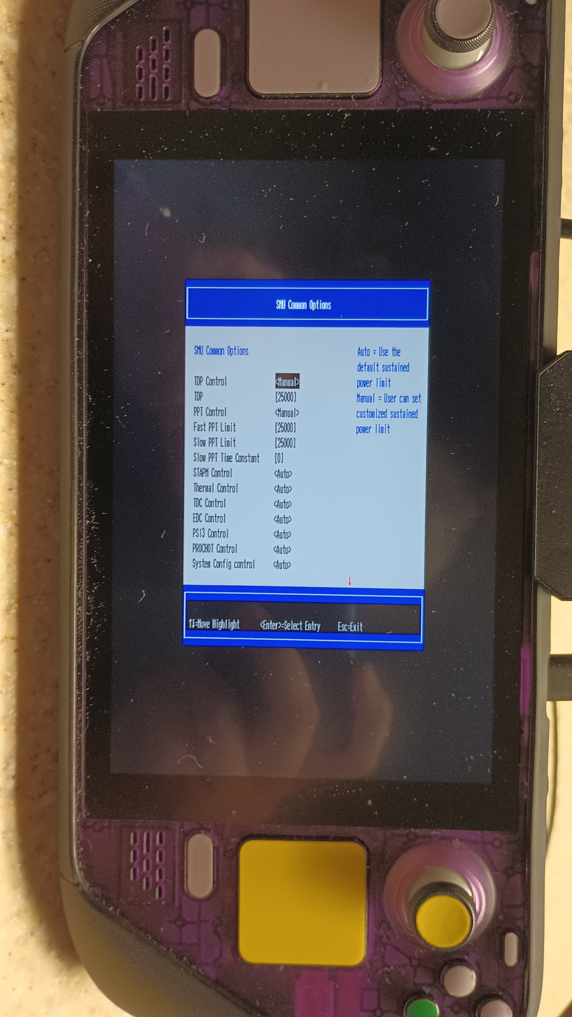 Increasing TDP limit with Smokeless