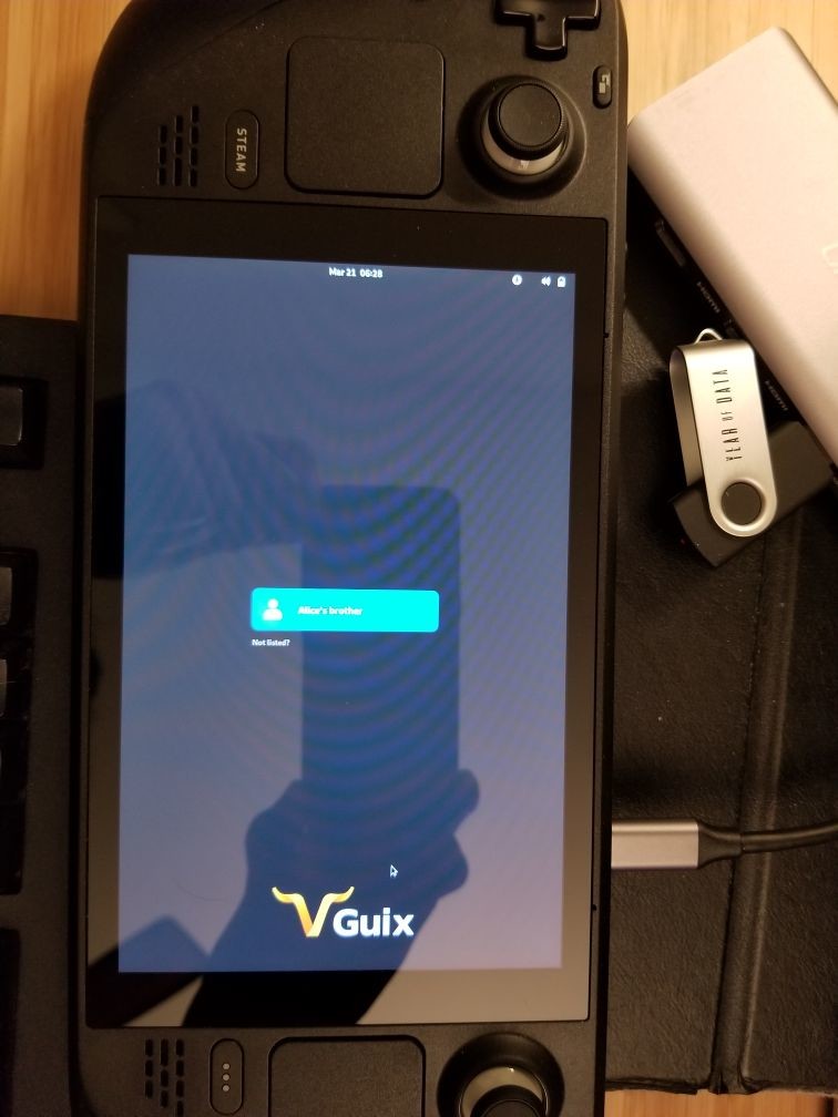guix on steam deck