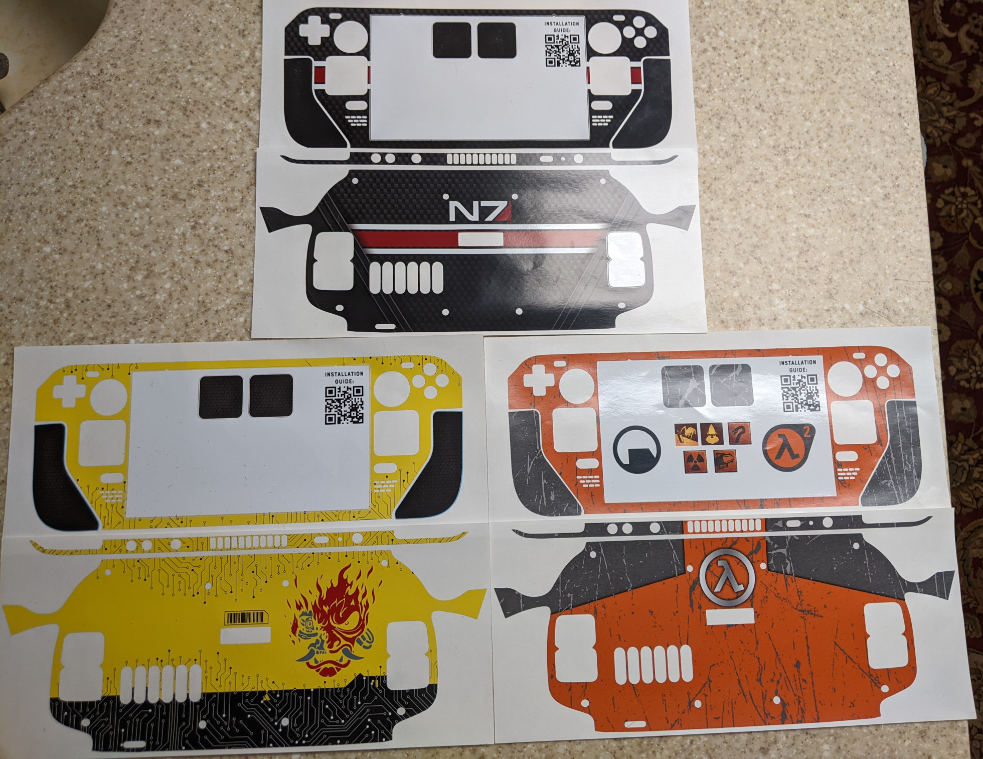 steam deck skins