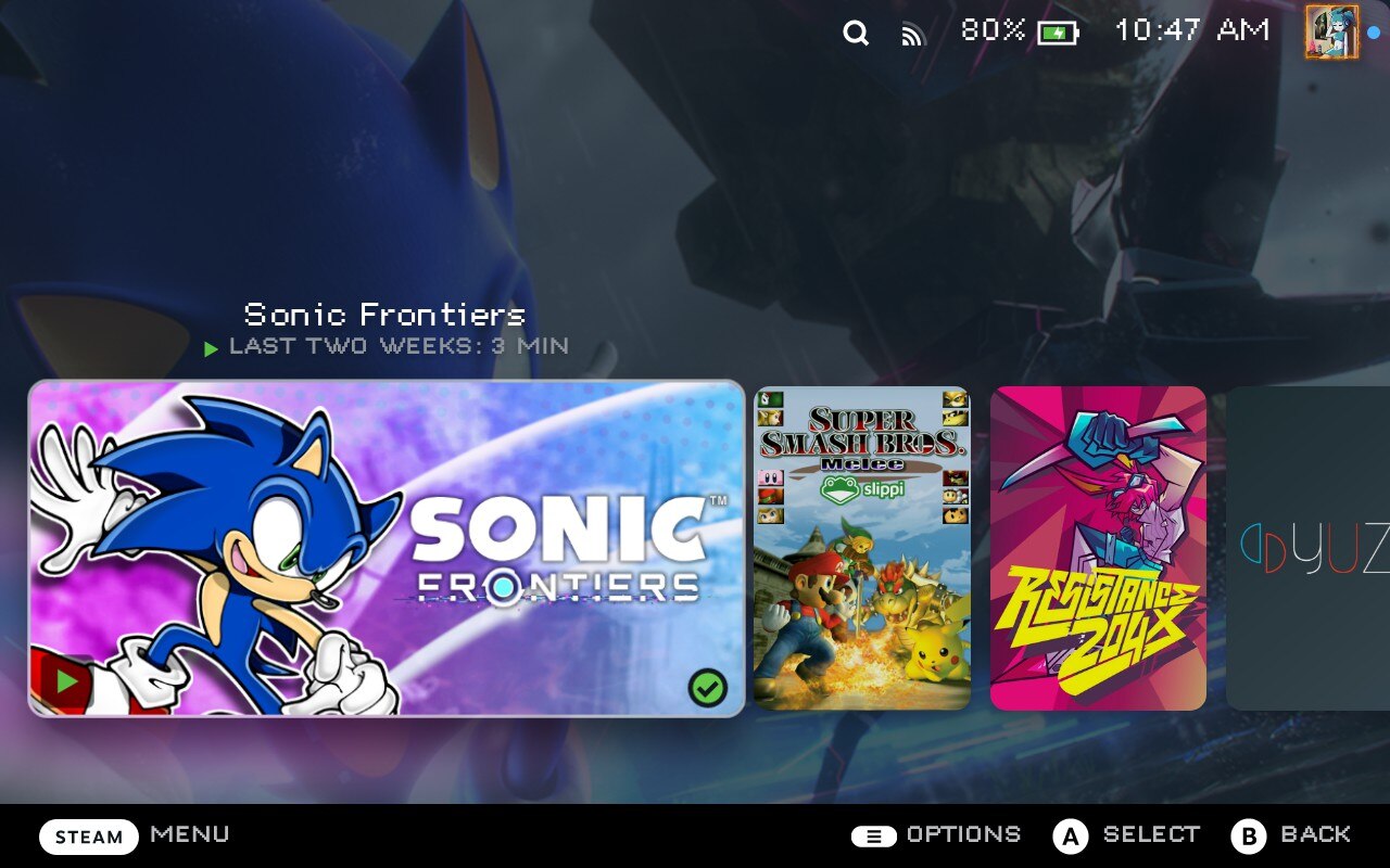 Sonic Frontiers new wide capsule