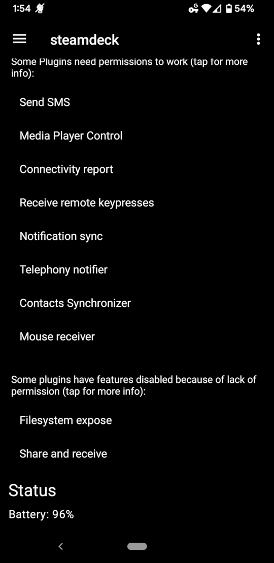 KDE Connect on Android