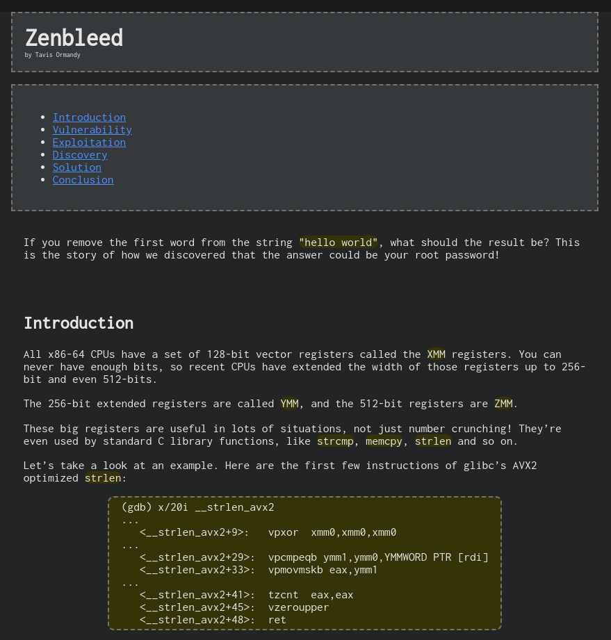 The Steam Deck May Be Vulnerable to "Zenbleed" Exploit