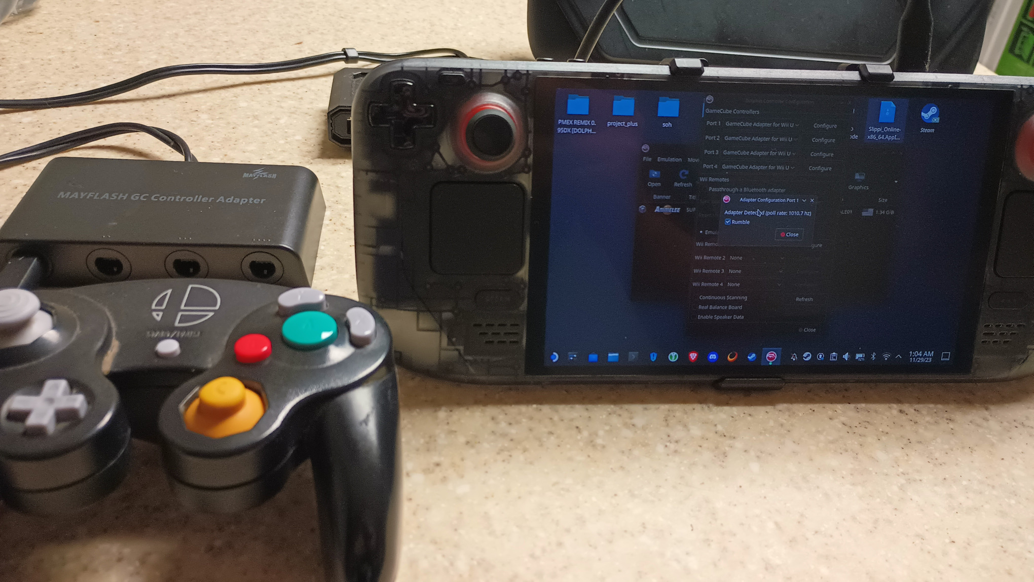 Overclock Your GameCube Controller Adapter on Steam Deck