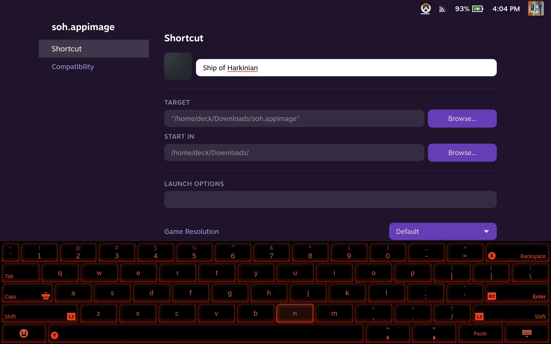 Changing appimage name