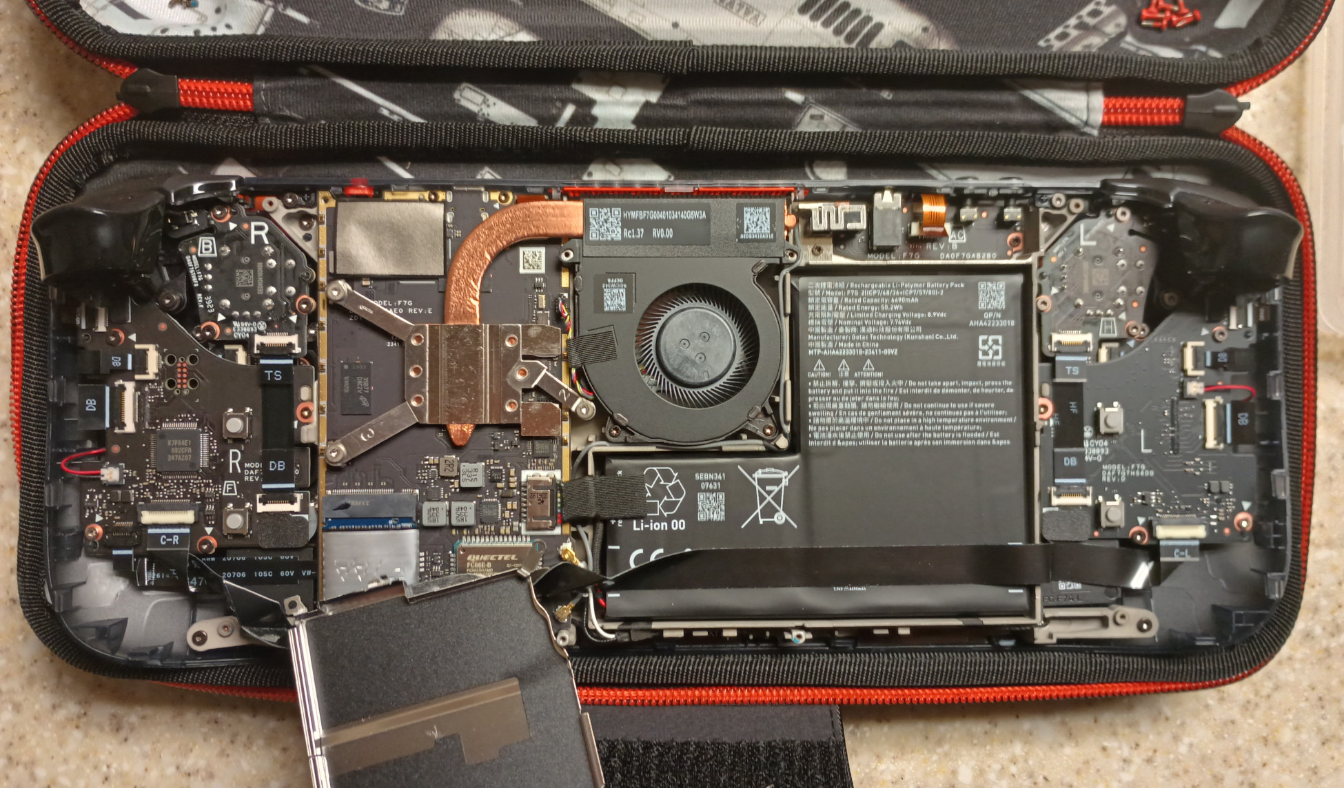 Steam Deck OLED LE internals