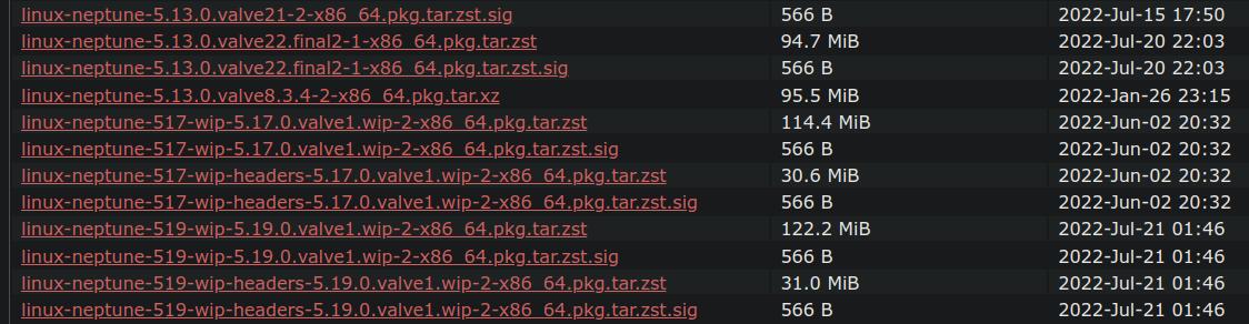 kernel 5.19 coming to SteamOS soon?