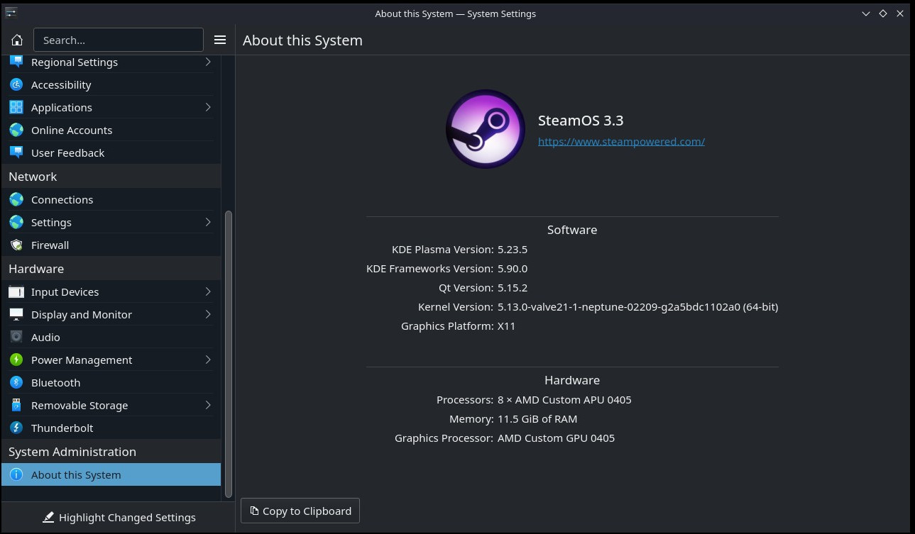 kde plasma on steamos