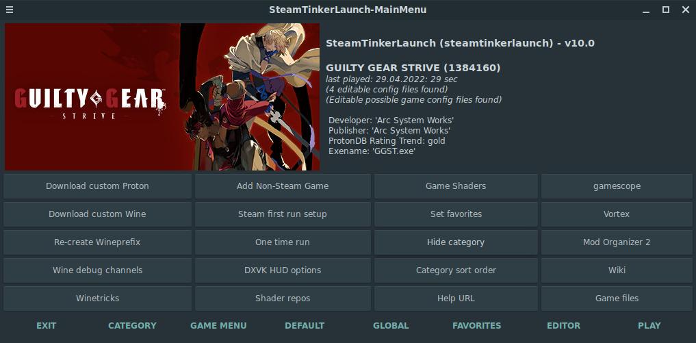 SteamTinkerLaunch Version 10 Released, Adds Initial Steam Deck Support and More Gamescope Options
