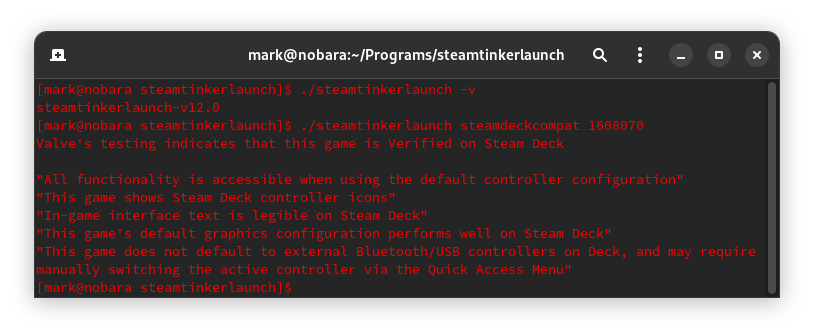 STL various CLI commands