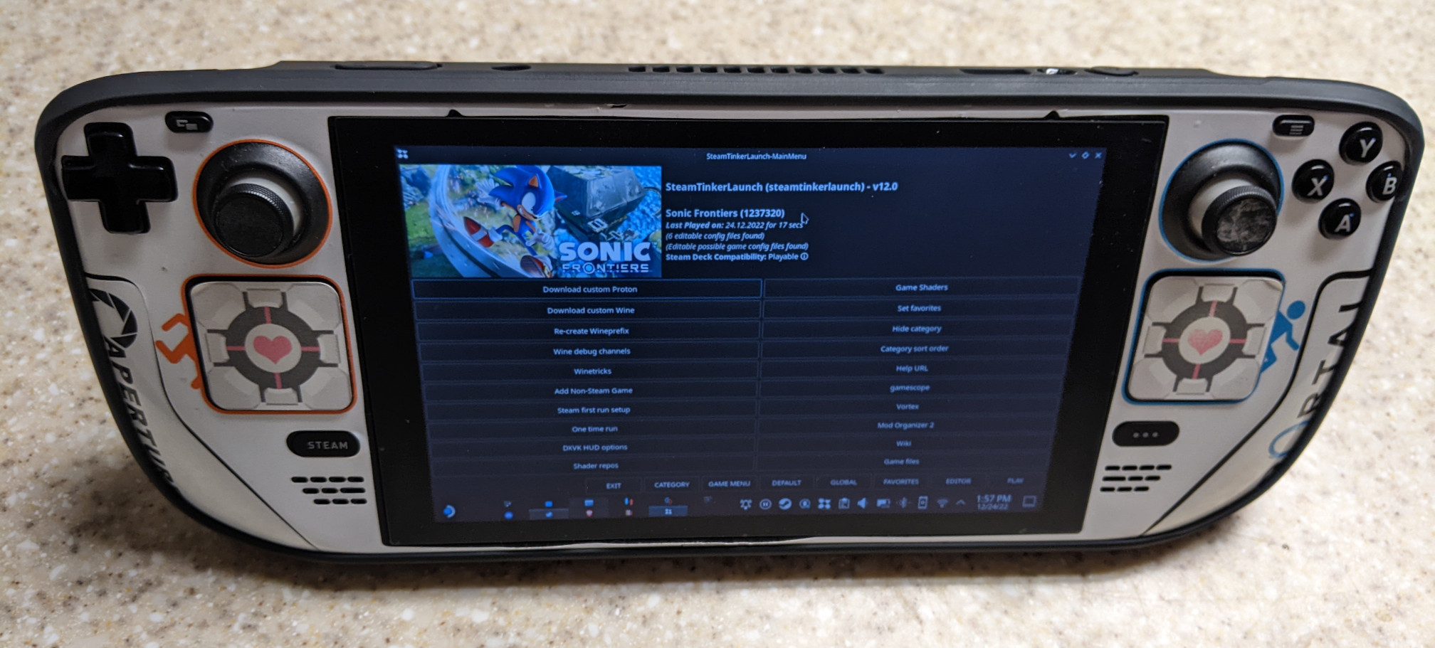 Massive SteamTinkerLaunch v12 'Still Alive' Update Adds Steam Deck Improvements, Initial Support for Hedge Mod Manager