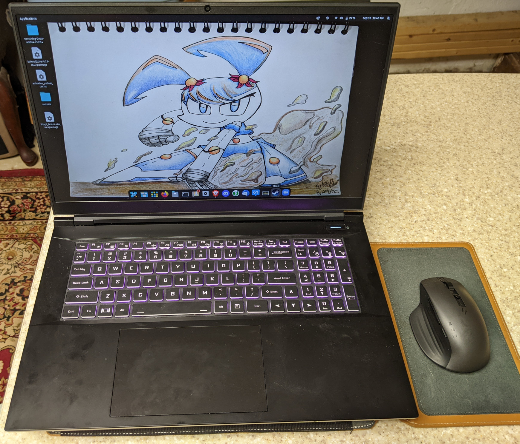 Cover Image Oryx Pro by System76 -- A Great Gaming Laptop
