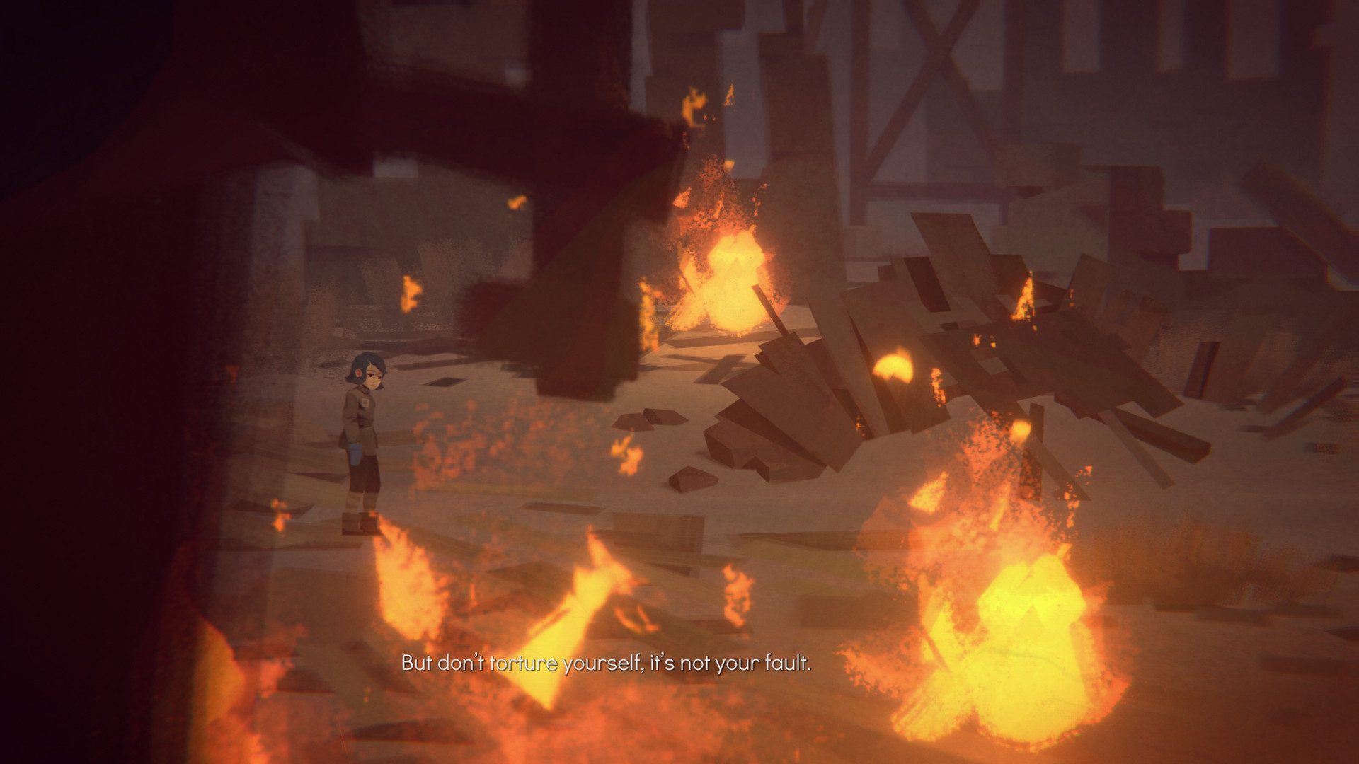 Torn Away fire