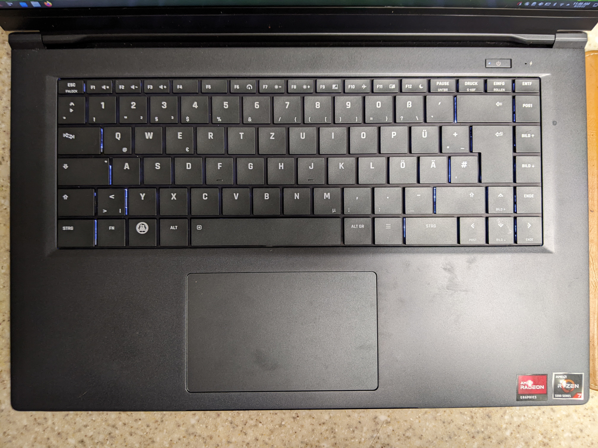 tuxedo pulse gen 2 keyboard