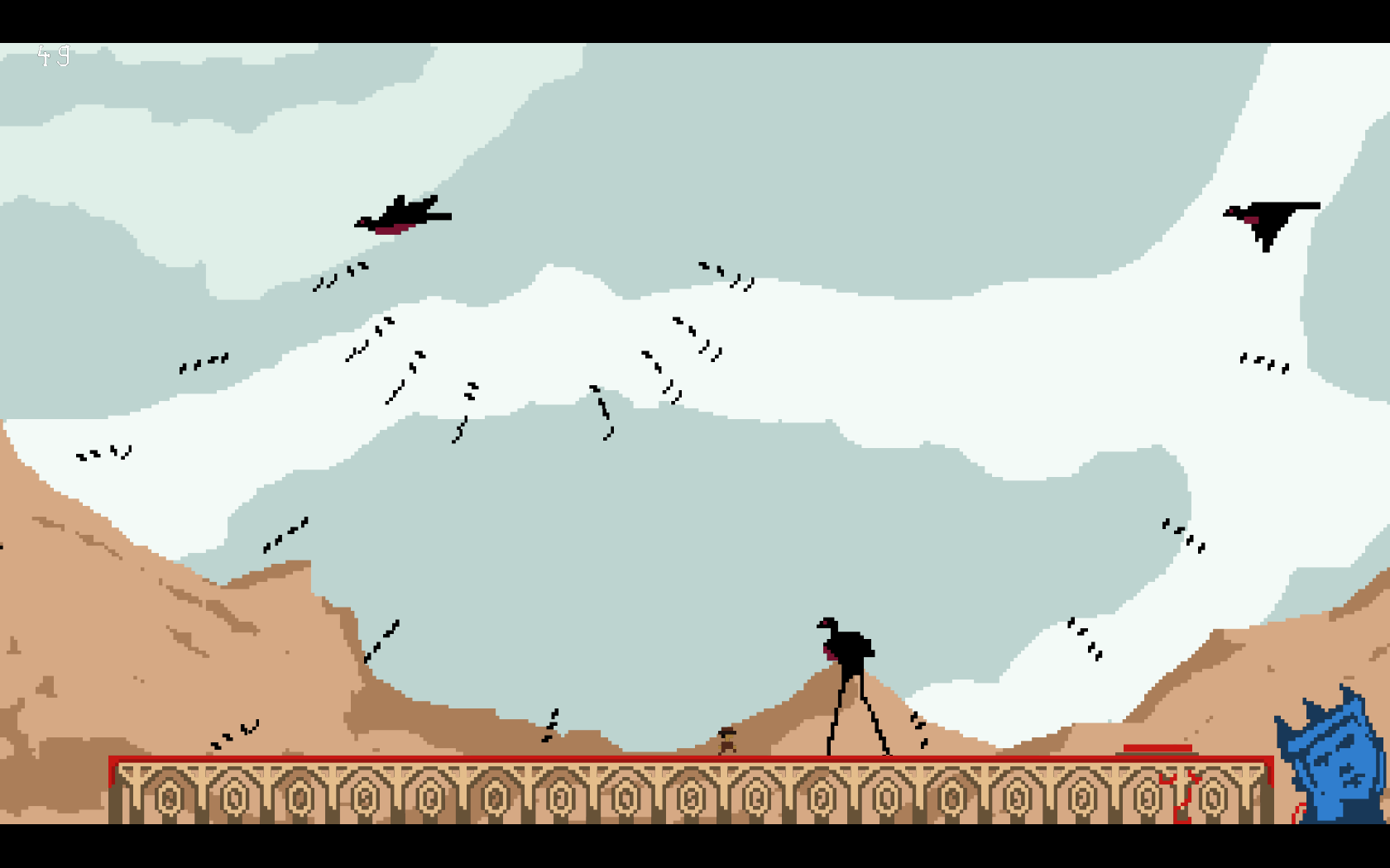 The Vaults of Minos mid-game