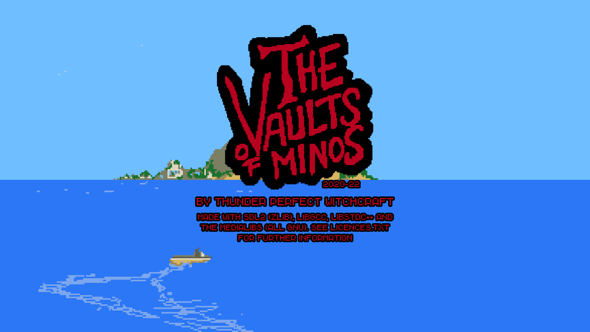 The Vaults of Minos - A Retro-Styled Roguelike Platformer