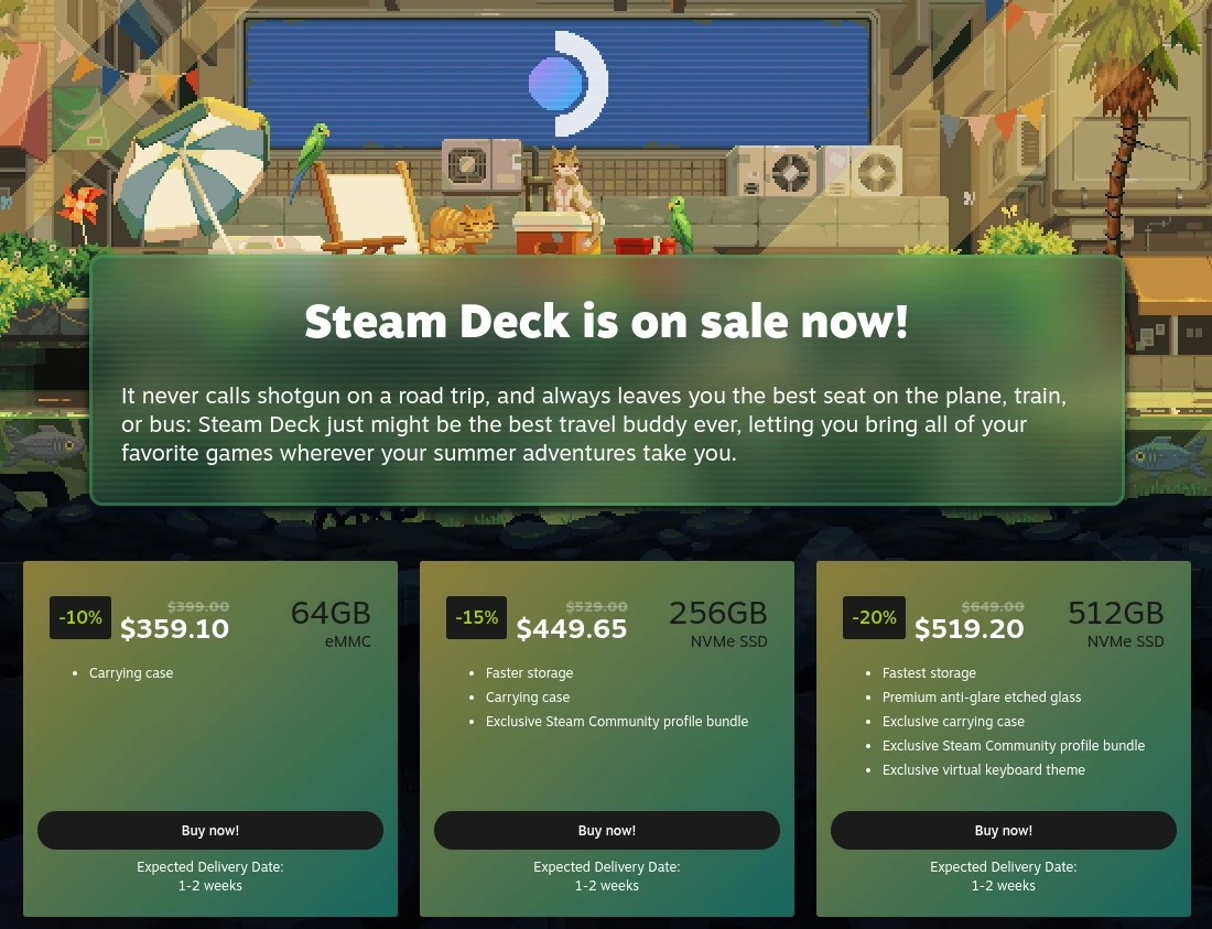 Weekly News Recap (10k Verified/Playable Deck Titles, Steam Summer Sale, Huge AMD Marketshare)