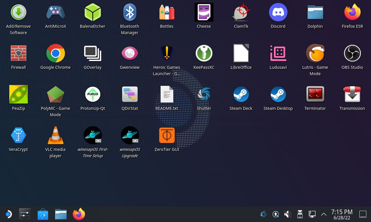 Cover Image WinesapOS 3.2.1 Switches to SteamOS 3.4 Repo Names, Decreases Swappiness Level