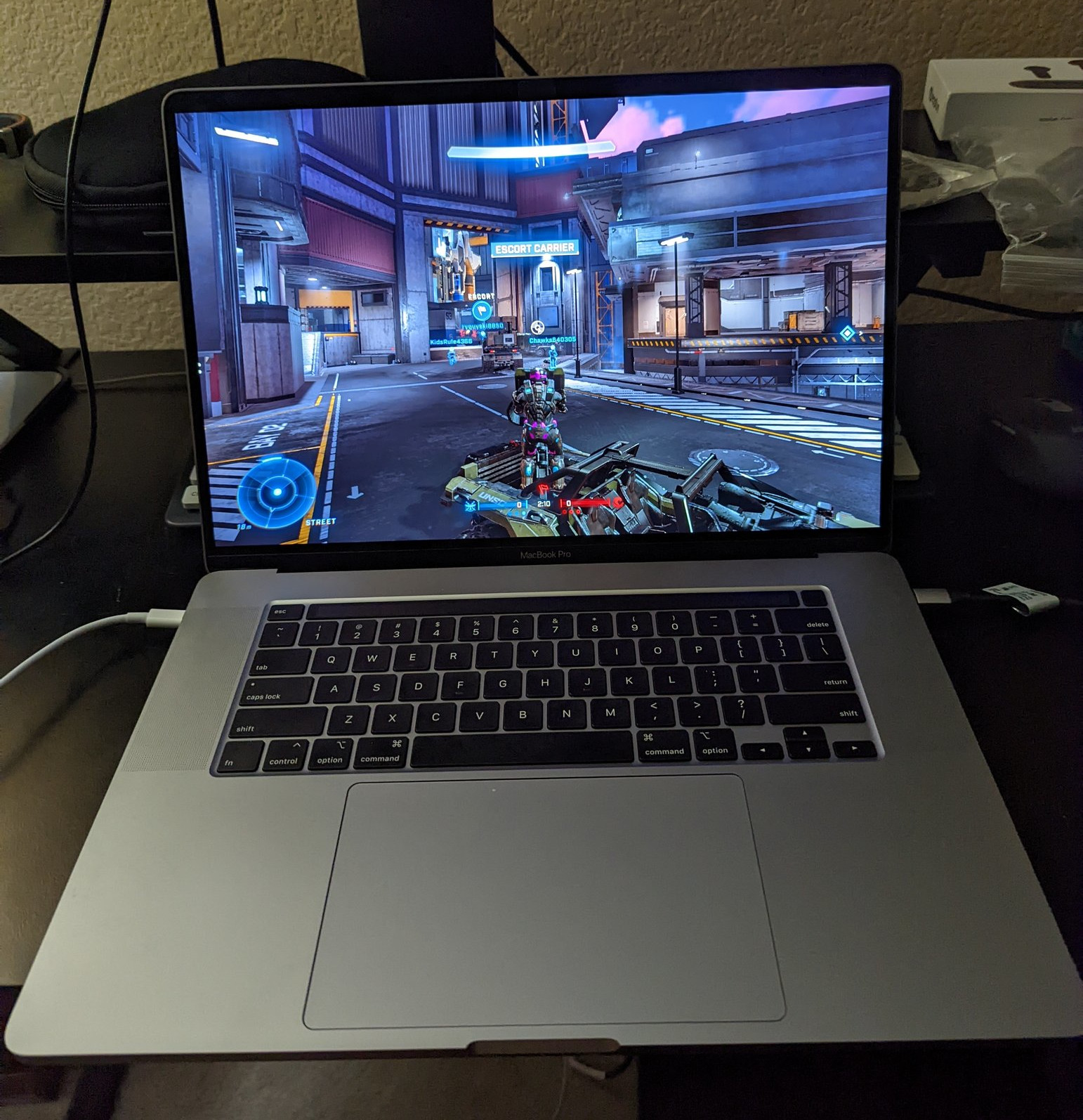 winesapOS on a Macbook Pro