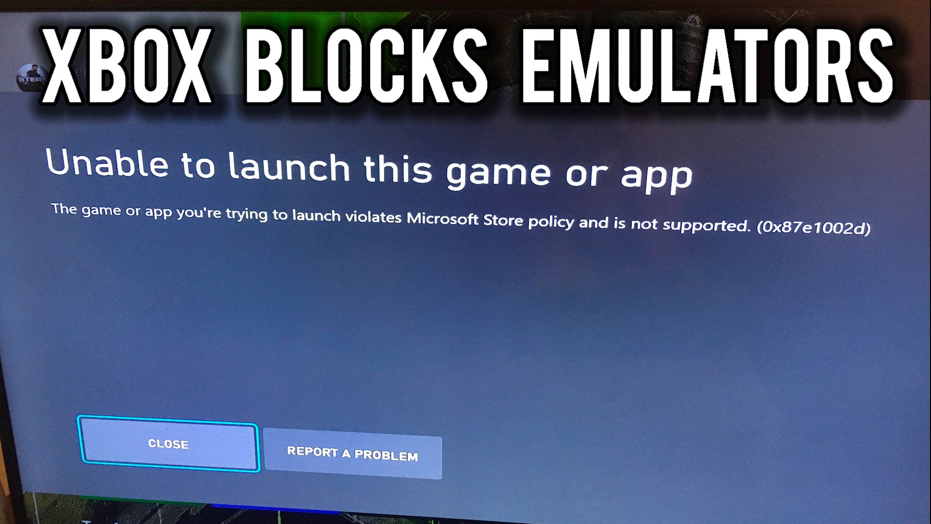 Microsoft Pulls the Plug on Emulator Support for Xbox Series Consoles